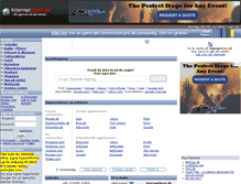 Tablet Screenshot of internetstart.dk